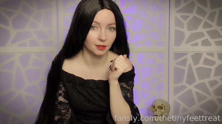 TheTinyFeetTreat - Cum Eating Cuck for Morticia