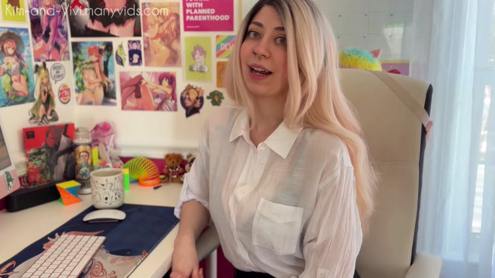 FemmeFantasy - Cucked and Humiliated by Your Futa Professor - SPH, Cucking, Futanari, Strap-on (4K) - Kim, Vivi