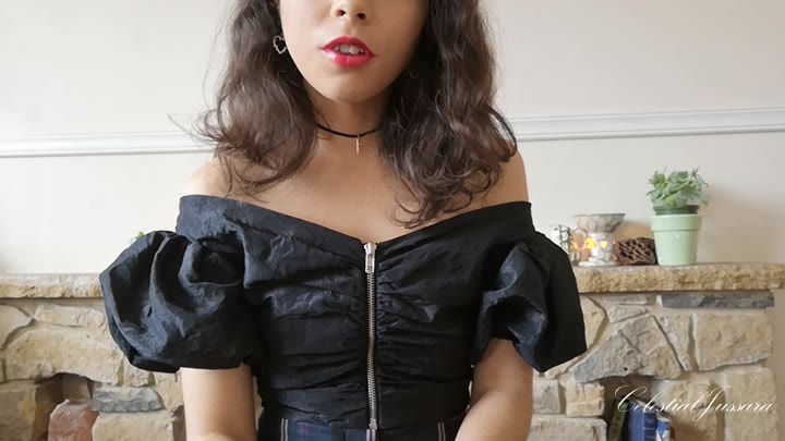 Celestial Jussara - Petite Goddess - A treat for My cuck: My man's underwear