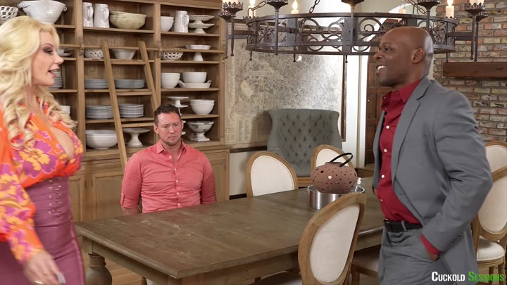 Cuckold Sessions - Brittany Andrews Penetrates His Ass With Strap-On - Brittany Andrews, Will Tile, Pierce Paris