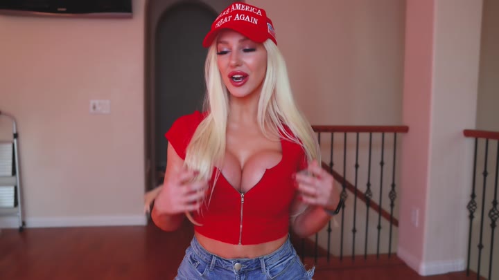 TaraBabcock - XL Maga Wife's Double-BBC Fake Cum Fantasy