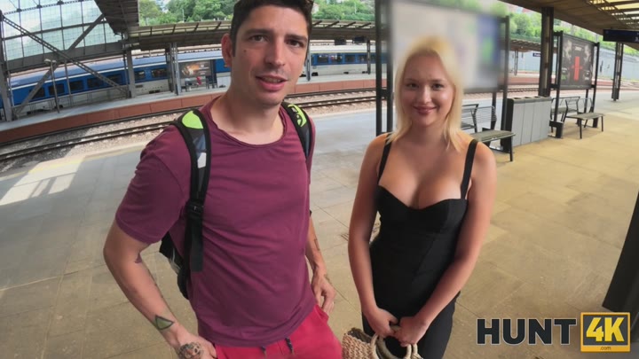 Hunt4k - Railway Bang - Jessie Ames, Stanley Johnson