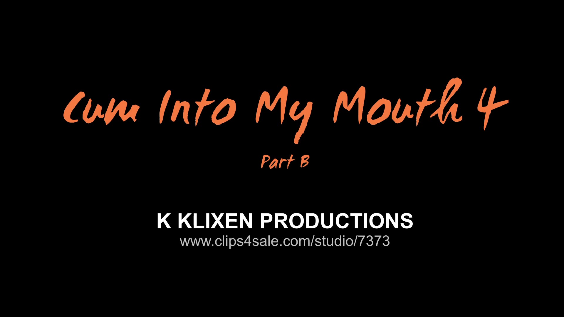 Download Klixen Productions Cum Into Mouth Shona River Part