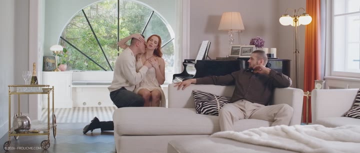 FrolicMe - Mischievous hotwife erotically teases her watching husband - Nick Ross, Deny Lou, Audrey Reid