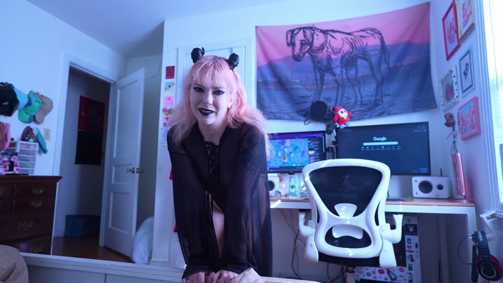 Lilredvelvet - Demon step-sis cucks your GF (4K)