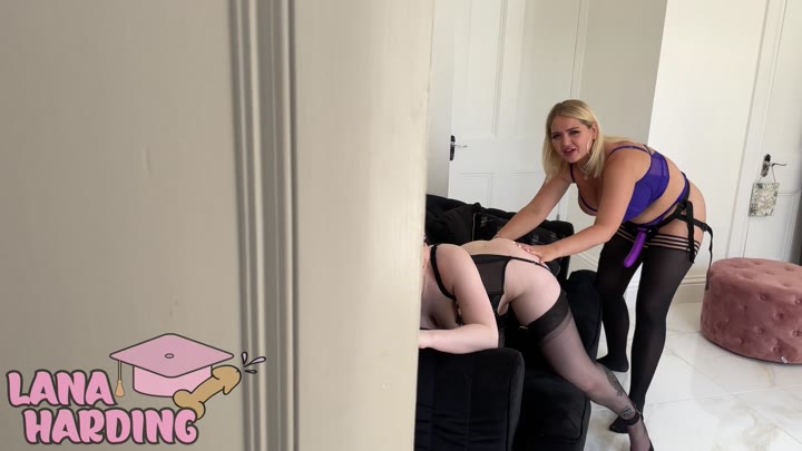 Lana Harding - Lingerie Lesbian Cucking JOI w Lana Wolf (4K) - Lana Harding, Lana Wolf