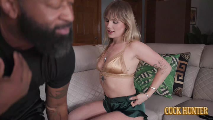 Cuck Hunter - Natalie Knight Surrenders To Her Black Lover's Huge Cock (4K) - Natalie Knight