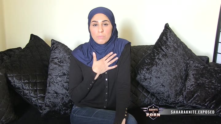 AgentsOfPorn - Naughty Hijabi teases her cuck husband - Sahara